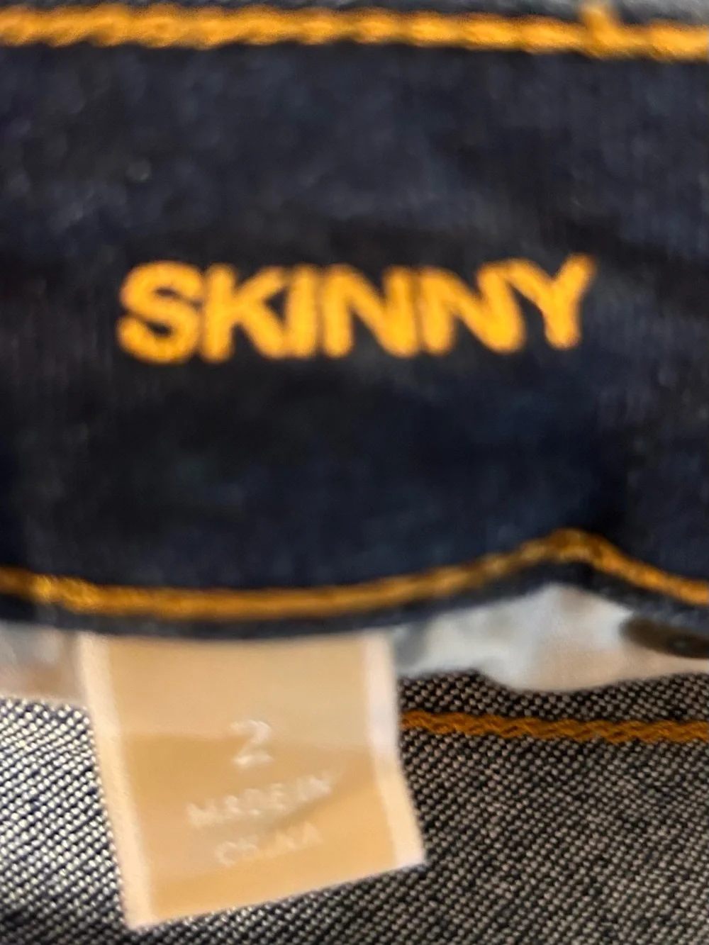 Michael Kors Dark Blue Skinny Jeans
